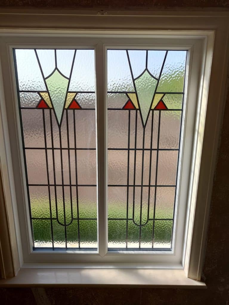 Aluminium window installation by Countrywide UPVC