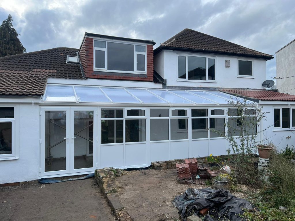 New double glazed conservatory