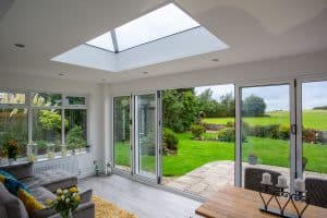 Roof lantern on extension 1