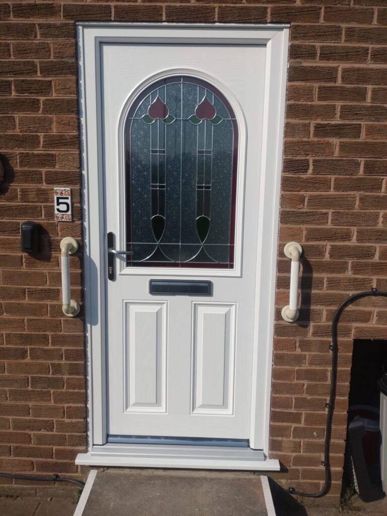 upvc door profile22 white aughton